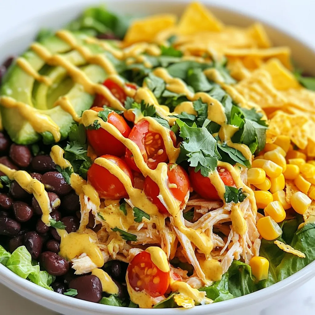 Southwest Shredded Chicken Salad Flavorful Dish Today