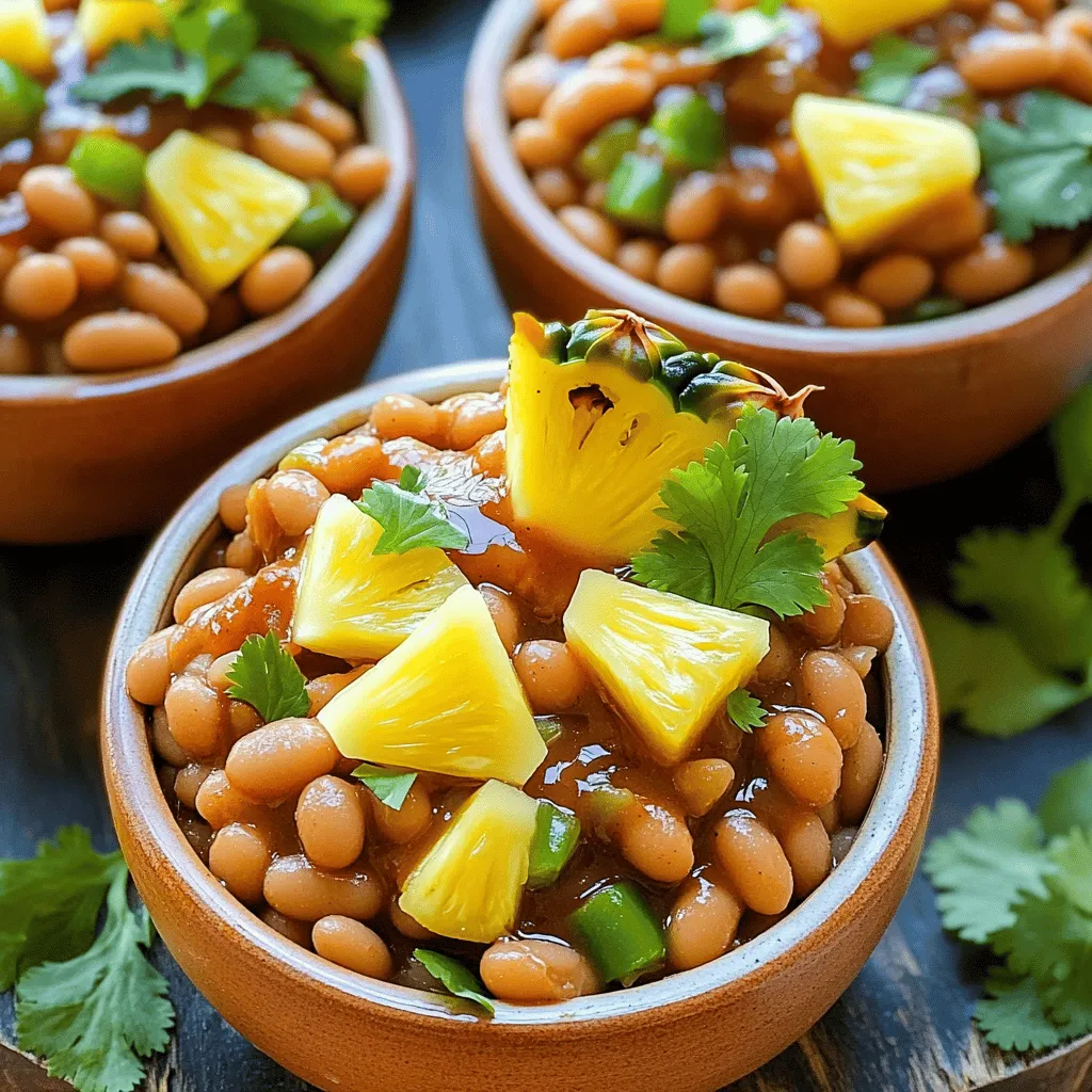 Homemade Pineapple Baked Beans Flavorful and Easy Dish