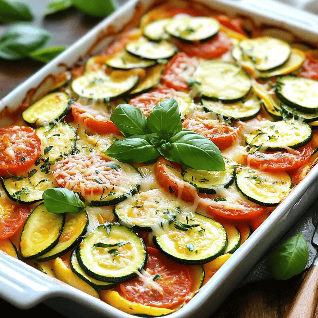 Zucchini Tomato Casserole Flavorful and Easy Recipe