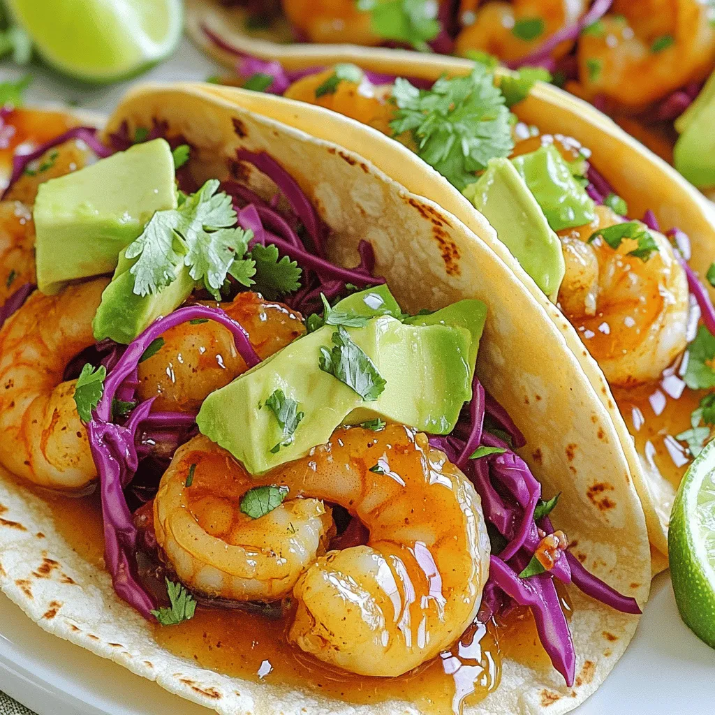 Spicy Honey Lime Shrimp Tacos Flavorful Delight