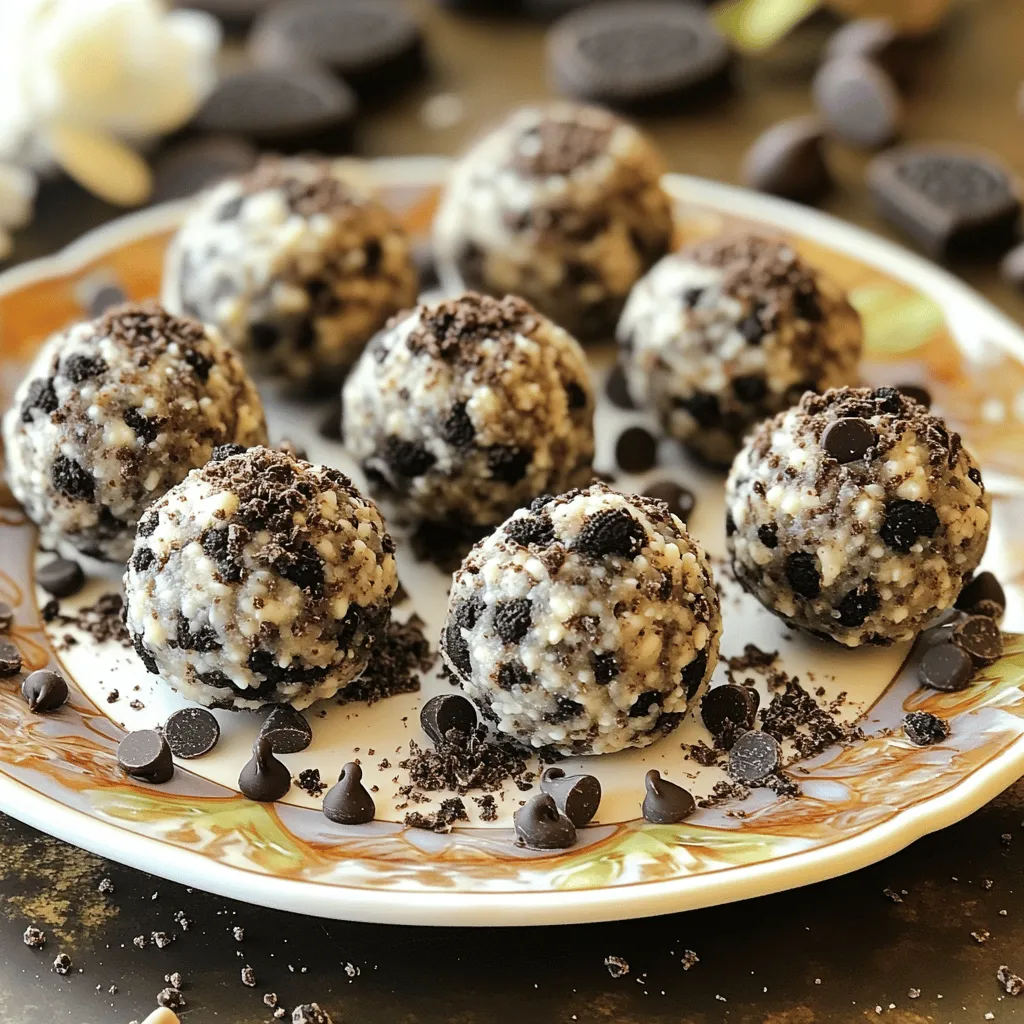 No-Bake Oreo Protein Balls Easy and Delicious Snack