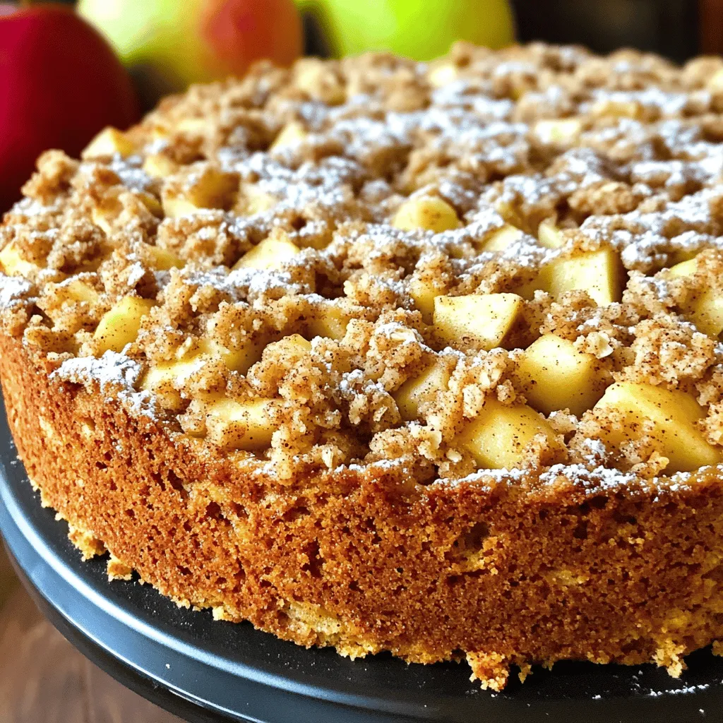 Cinnamon Apple Crumb Cake Satisfying Sweet Treat