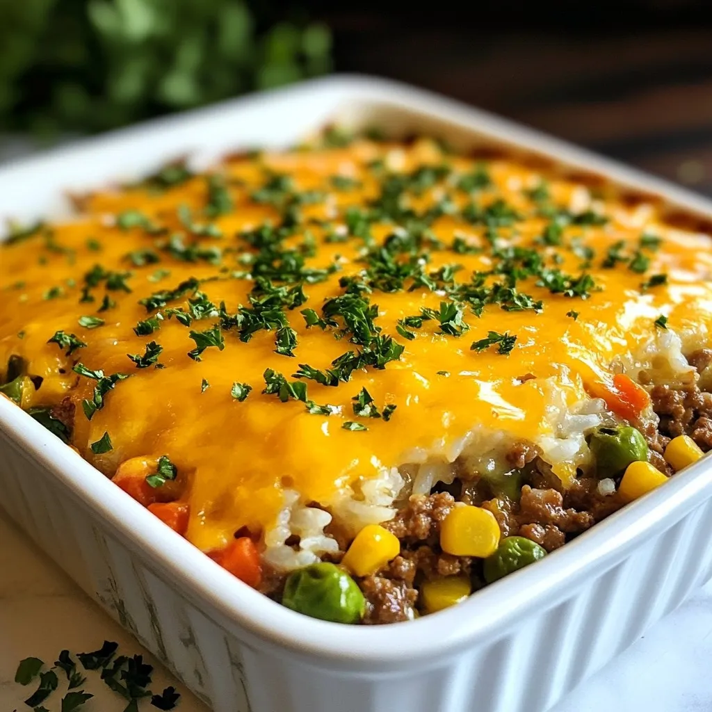 Easy Hobo Ground Beef Casserole Tasty Family Dinner