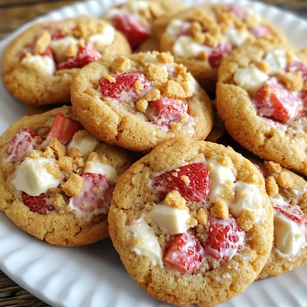 Strawberry Cheesecake Cookies Delightful and Simple Treat