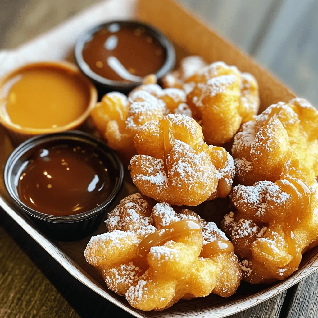 Funnel Cake Bites Irresistible Sweet Treat Delight
