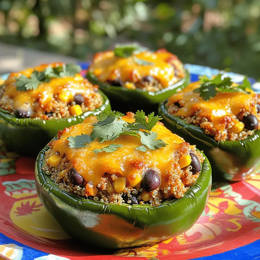 Chicken Stuffed Poblano Peppers Flavorful Dinner Idea