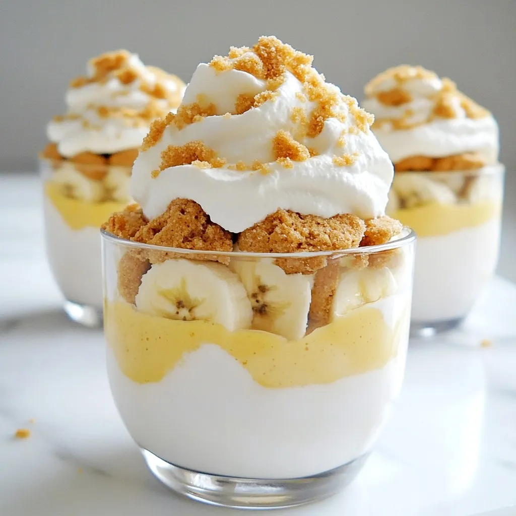 Biscoff Banana Cream Pudding Cups Irresistible Treat