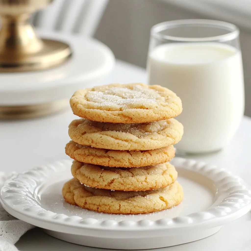 Chewy Sugar Cookies Simple and Delightful Recipe
