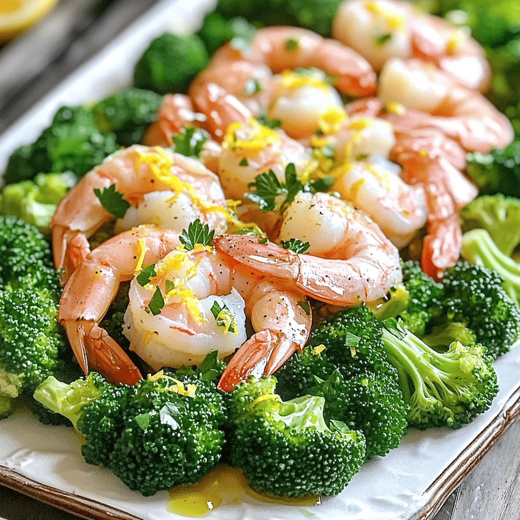 Sheet Pan Lemon Pepper Shrimp Broccoli Delight