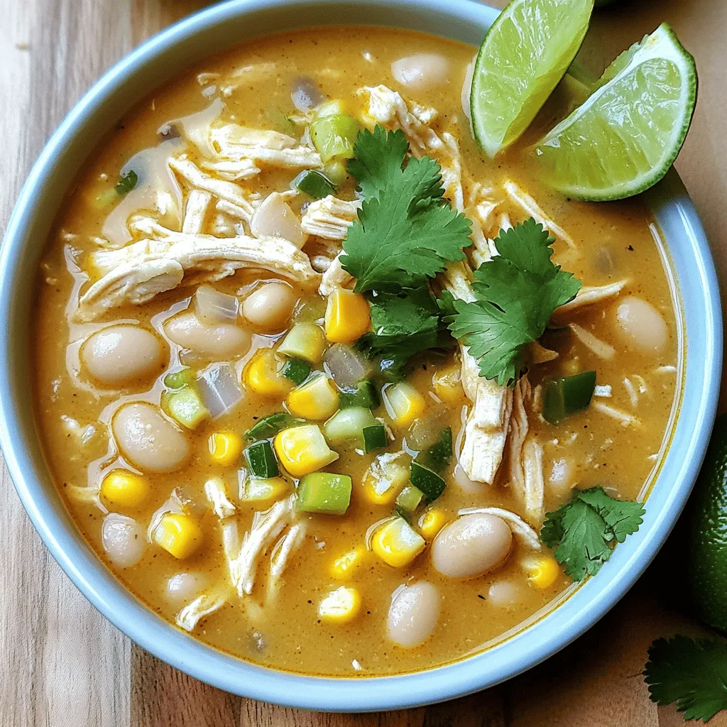 Easy White Chicken Chili Flavorful and Simple Recipe