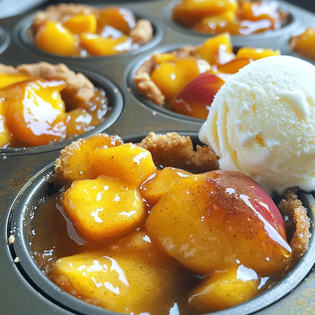 Miniature Peach Cobbler Delightful and Simple Recipe