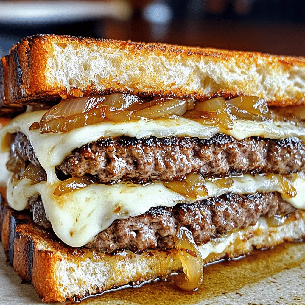 Classic Patty Melt Recipe Simple and Tasty Delight