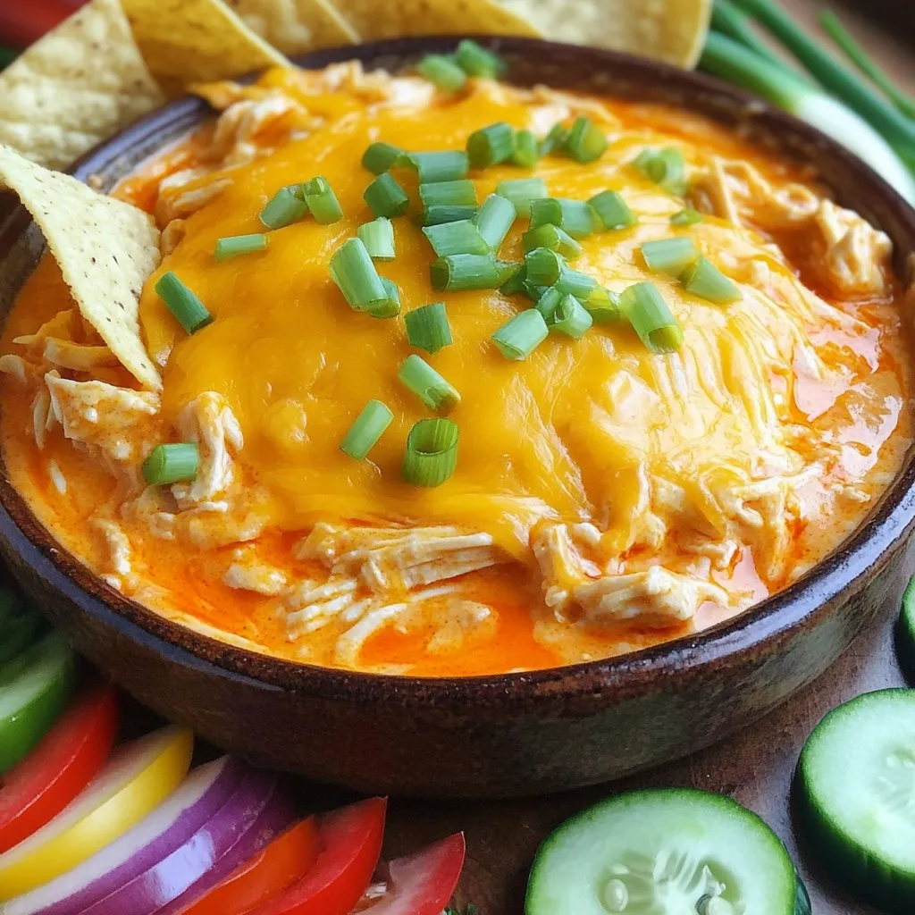 Slow Cooker Buffalo Chicken Dip Savory Game Day Treat