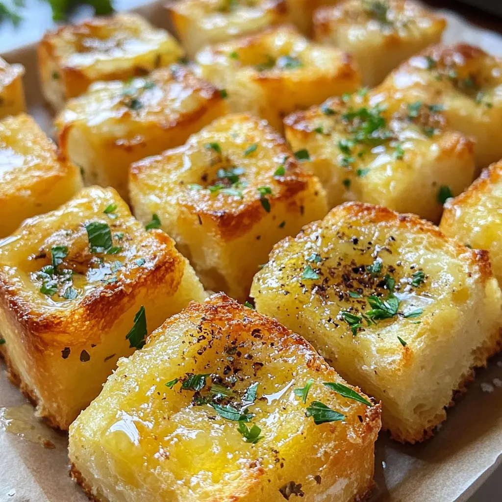 Dominos Style Parmesan Bread Bites Tasty Snack Idea
