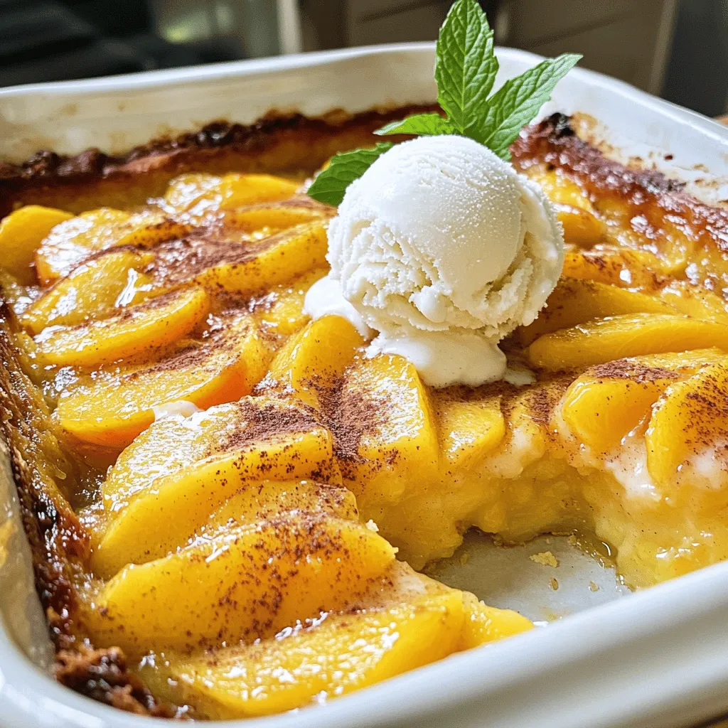 Classic Southern Peach Cobbler Irresistible Dessert Treat