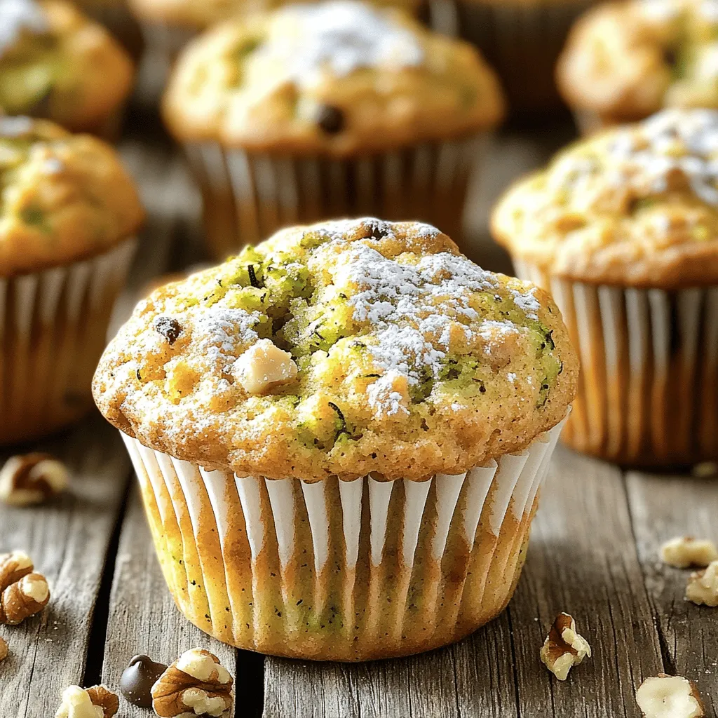 Zucchini Oatmeal Muffins Healthy and Simple Recipe