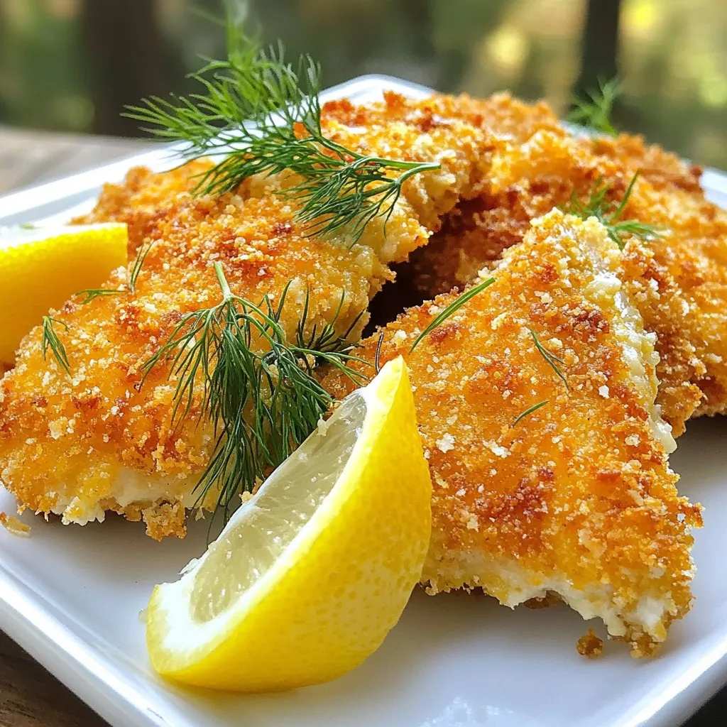 Crispy Dill Pickle Parmesan Chicken Flavorful Delight