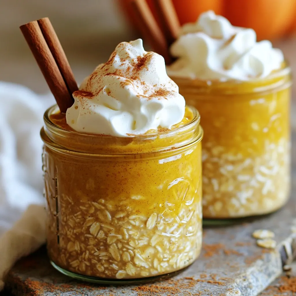 Pumpkin Spice Latte Overnight Oats Easy Recipe Guide