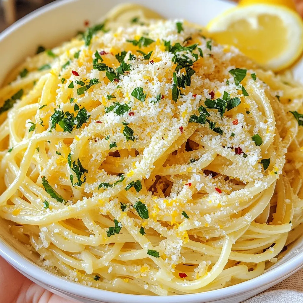 Garlic Butter Pasta Simple and Flavorful Delight