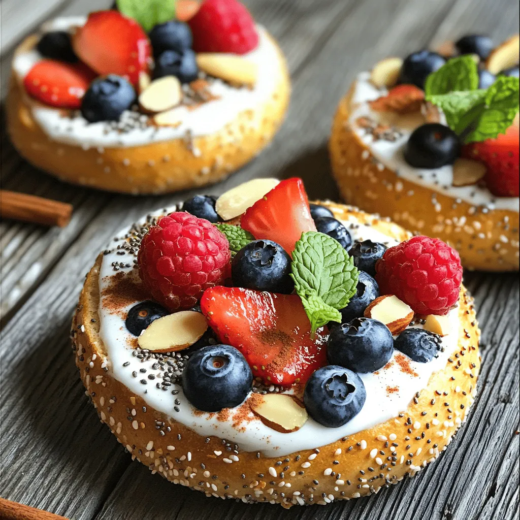 Greek Yogurt Bagel Bites Tasty Healthy Snack