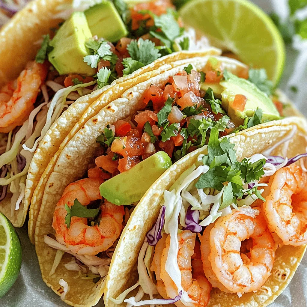 Easy Shrimp Tacos Flavorful and Quick Dinner Delight