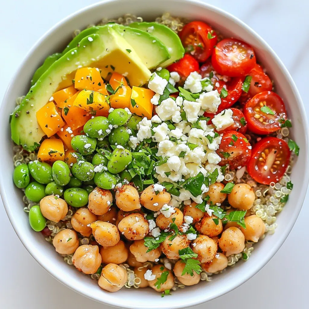 High-Protein Power Salad Bowl for Healthy Energy