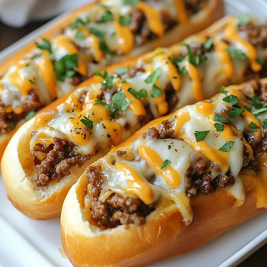 Cheesy Ground Beef Melt Savory Comfort Food Recipe