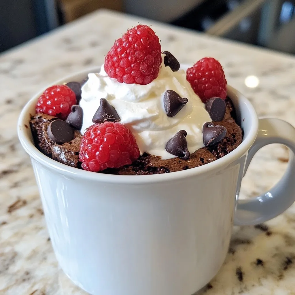Minute Cottage Cheese Mug Brownie Delightful Treat