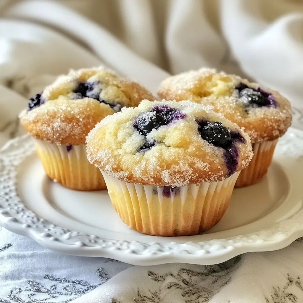 Bakery Style Blueberry Muffins Perfectly Fluffy Treat