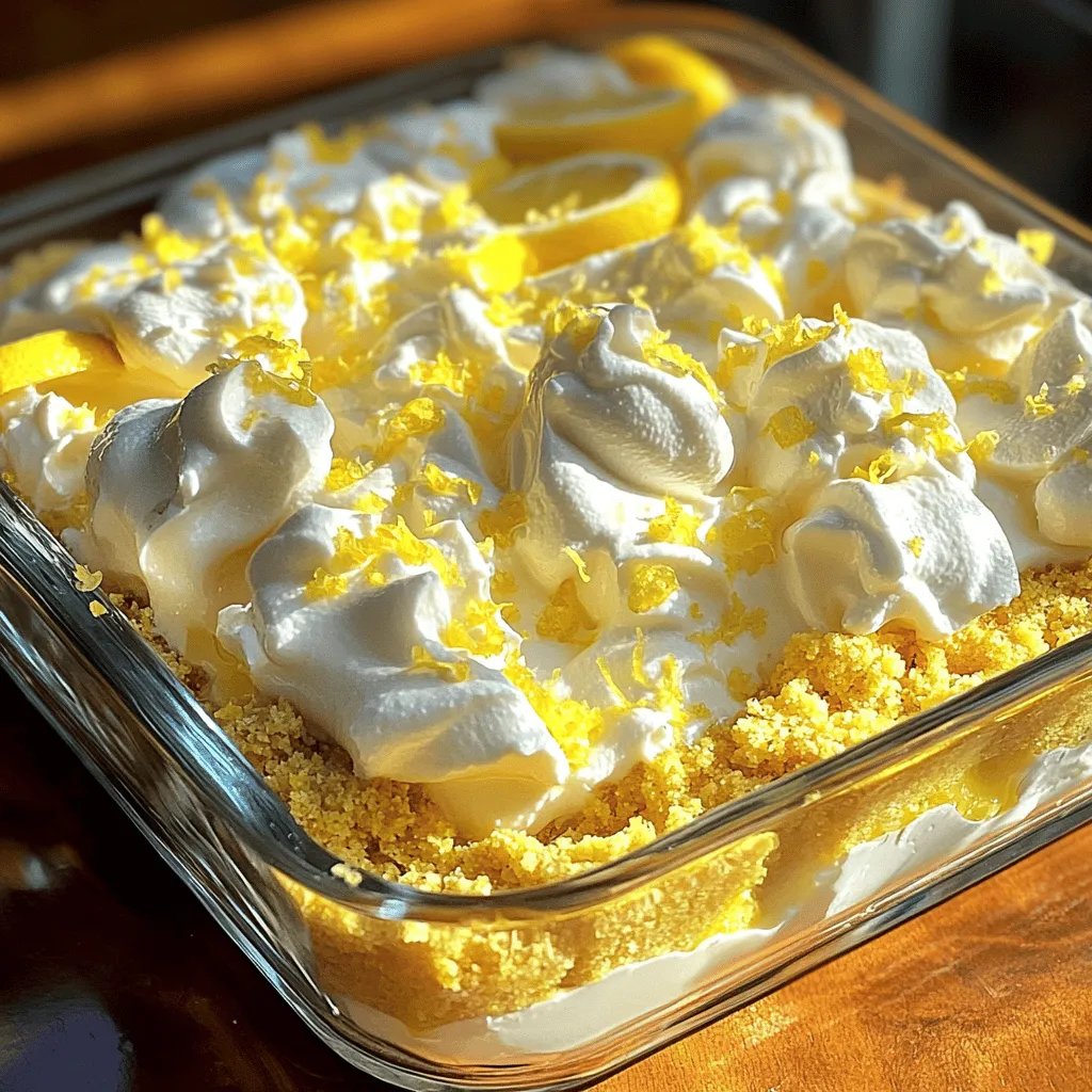 Heavenly Lemon Oreo Dessert Irresistible Delight
