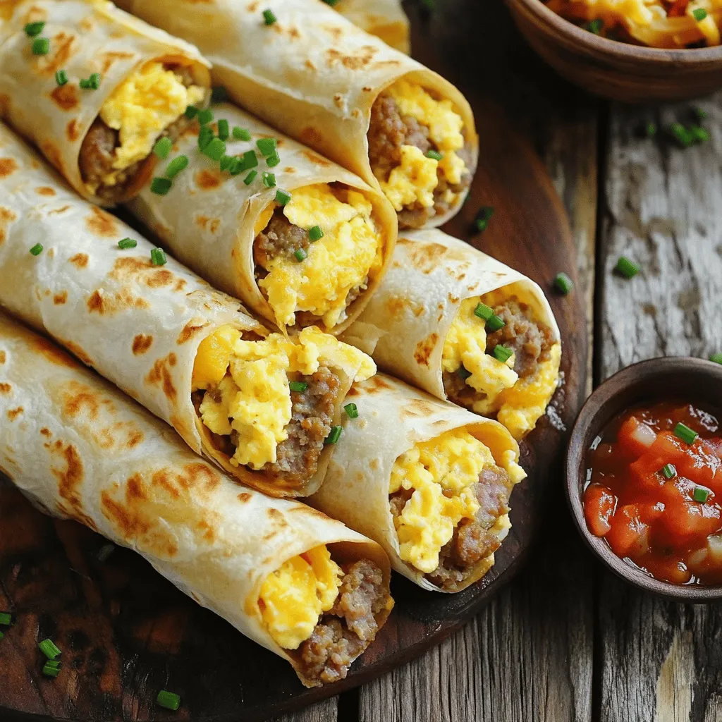 Easy Sausage Egg &#038; Cheese Roll-Ups Quick Recipe Guide