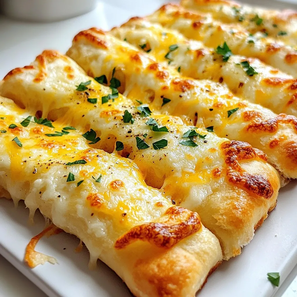 Homemade Cheesy Breadsticks Irresistibly Tasty Treat