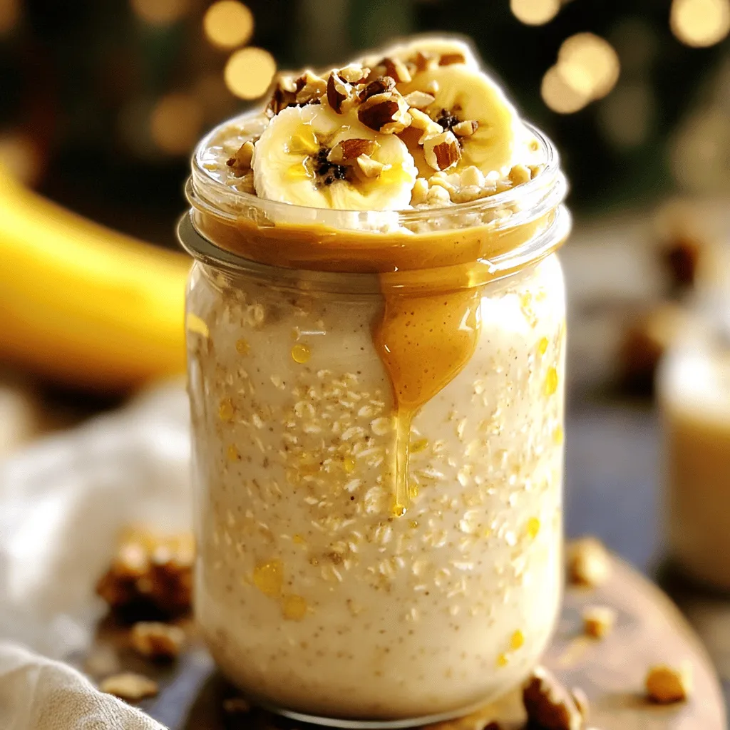 Peanut Butter Overnight Oats Satisfying Breakfast Idea