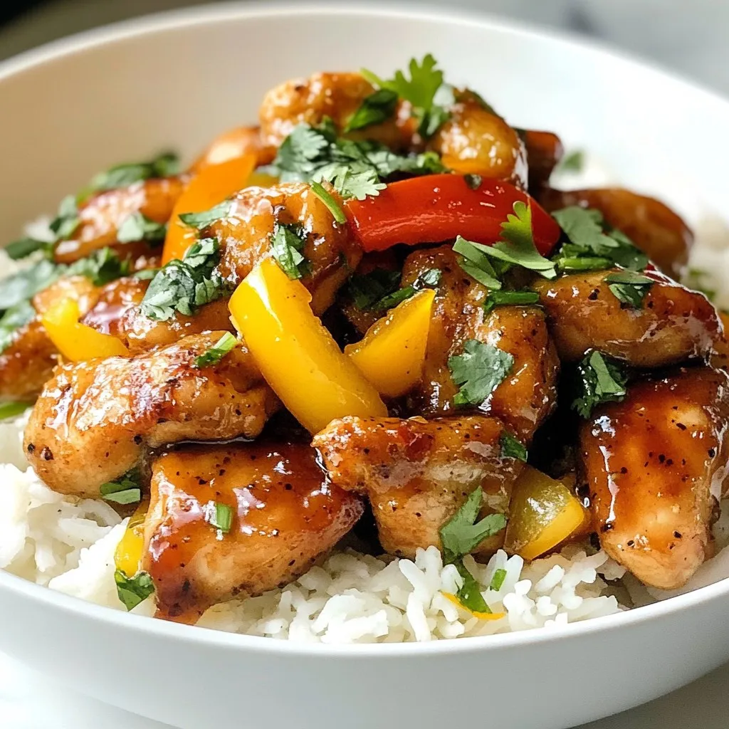 Sweet &#038; Spicy Honey Pepper Chicken Flavorful Delight