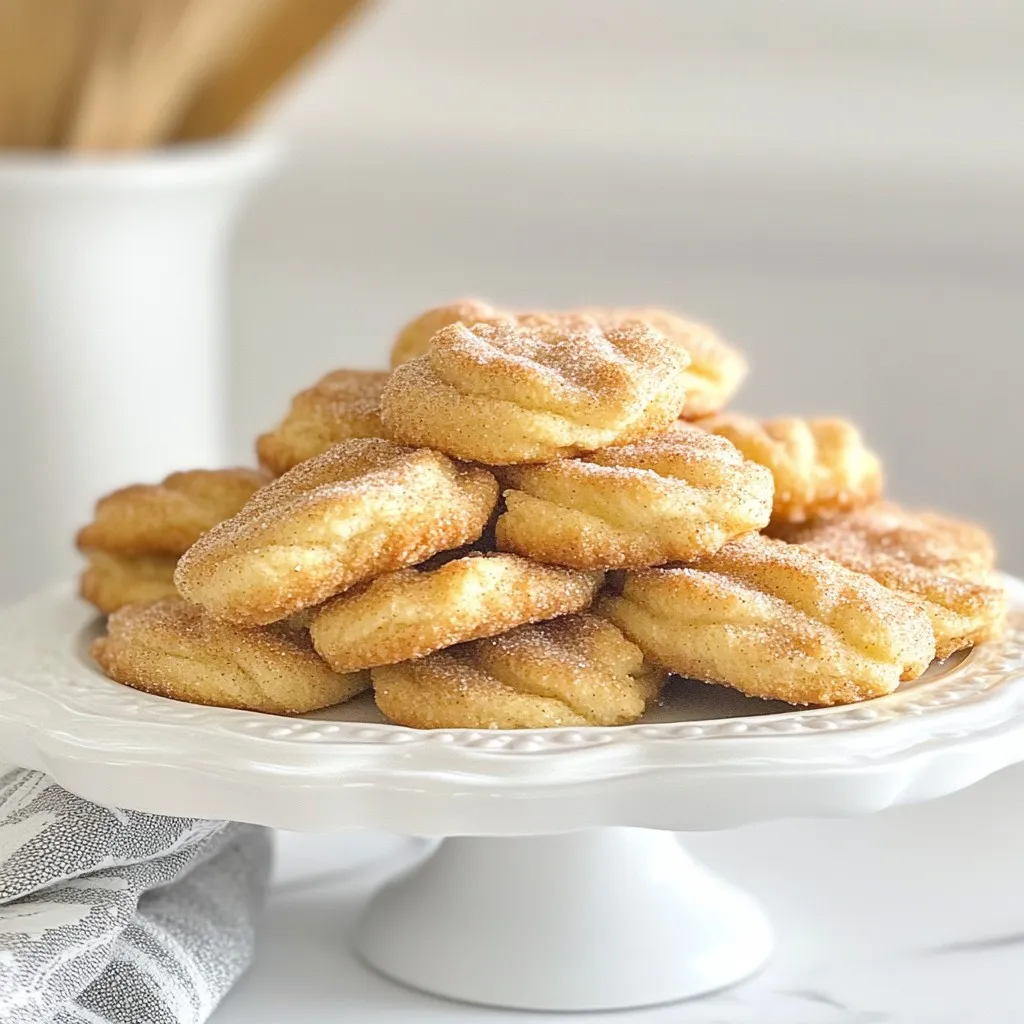 Chewy Churro Cookies Irresistible Dessert Delight