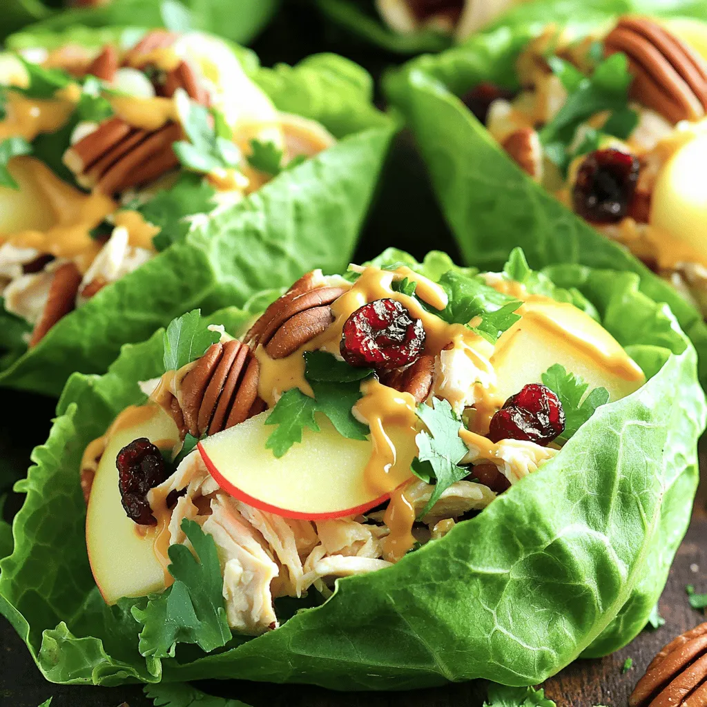 Cranberry Pecan Chicken Salad Wraps Fresh and Simple