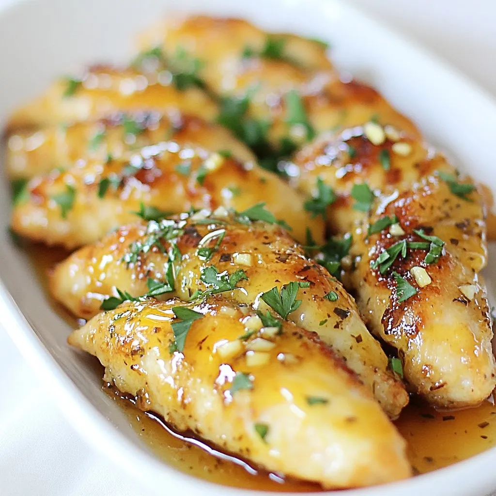 Honey Butter Garlic Chicken Tenders Air Fryer Recipe