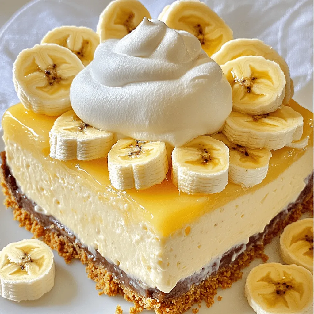 Best Recipe For No Bake Banana Pudding Cheesecake Delight