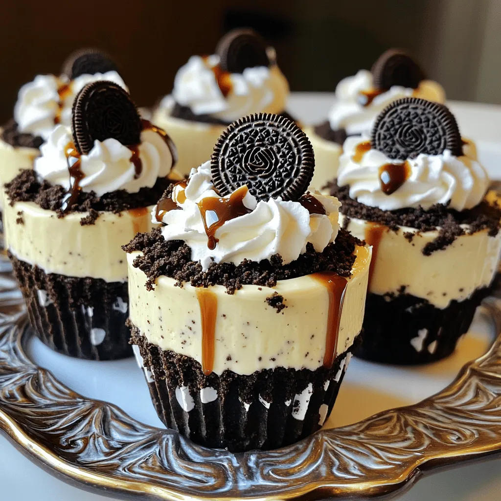 Oreo No-Bake Cheesecake Cups Easy and Delicious Treat