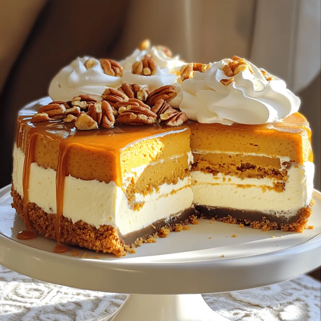 Caramel Pecan Pumpkin Cheesecake Irresistible Delight