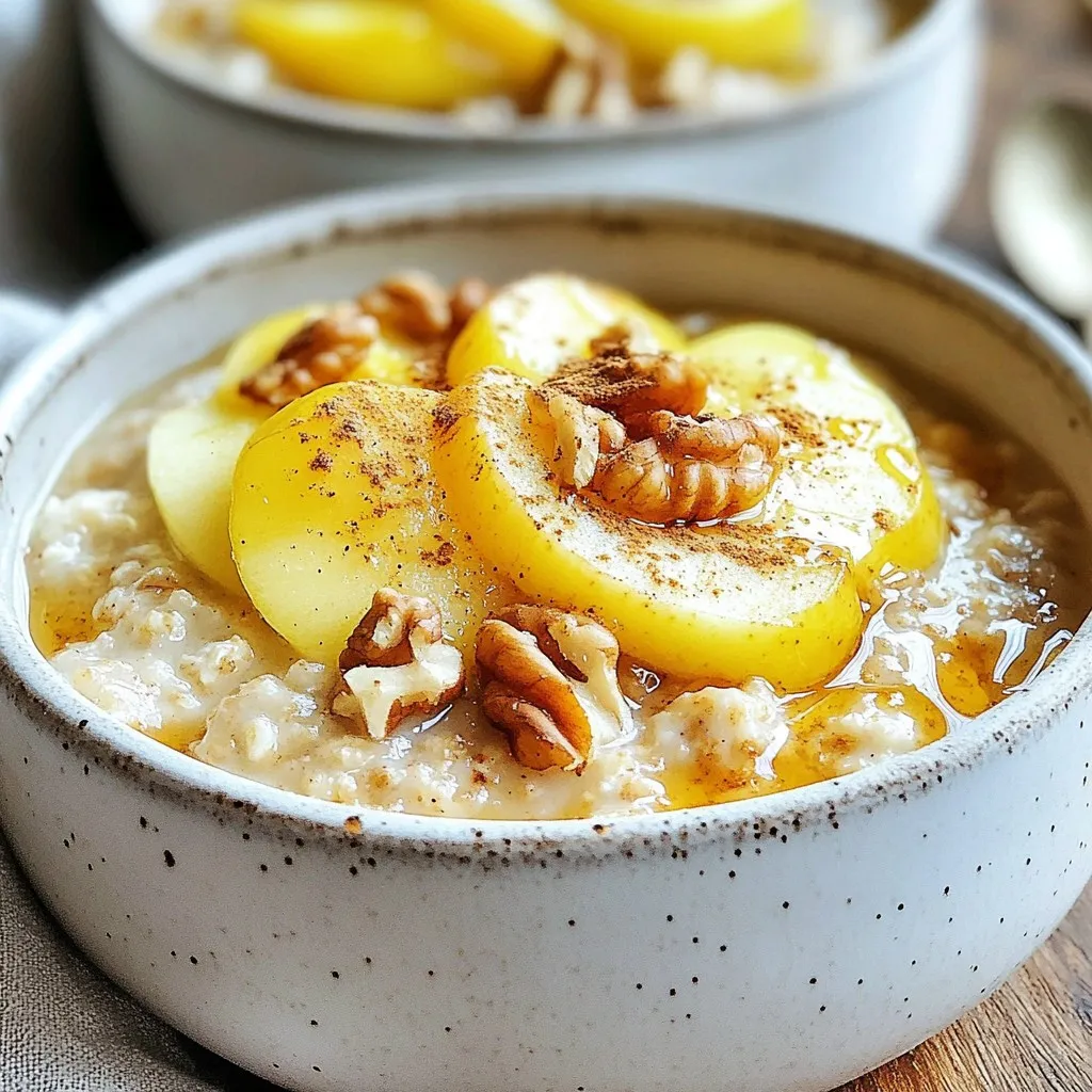 Apple Cinnamon Oatmeal Bowls Comforting and Easy Recipe