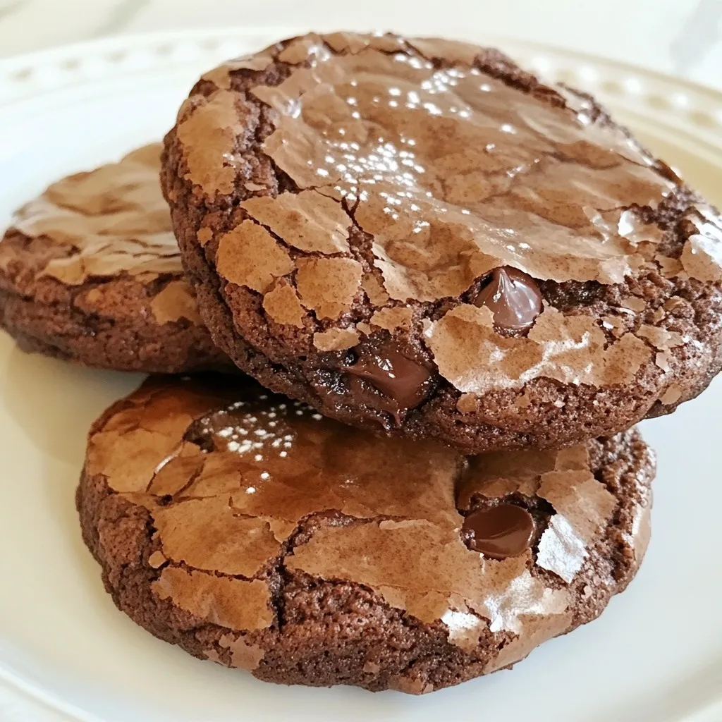 Fudgy Brownie Cookies Simple and Delicious Recipe