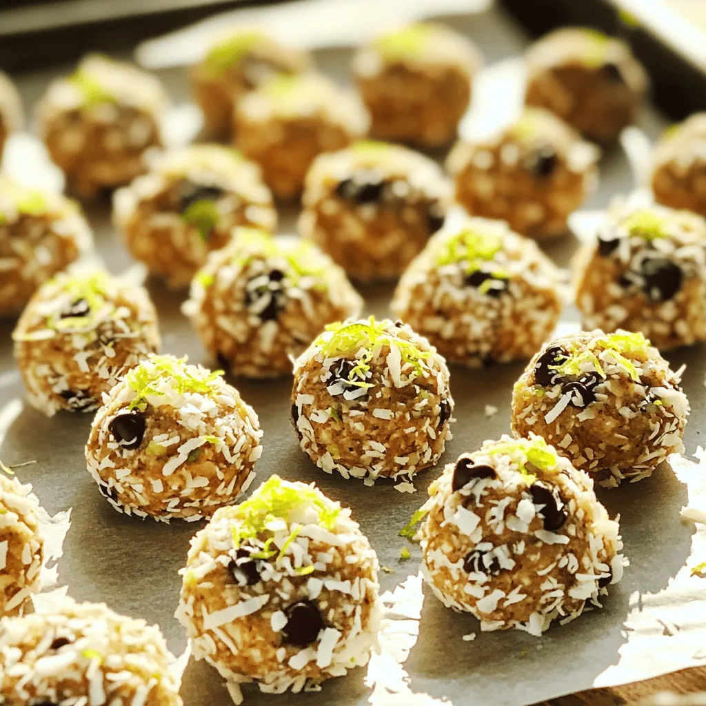 Coconut Lime Energy Bites Simple and Healthy Snack