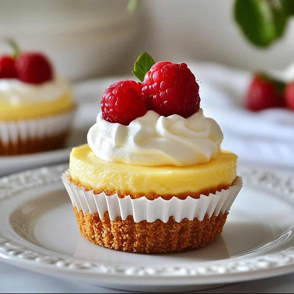 Classic New York Mini Cheesecakes Delightful Treats