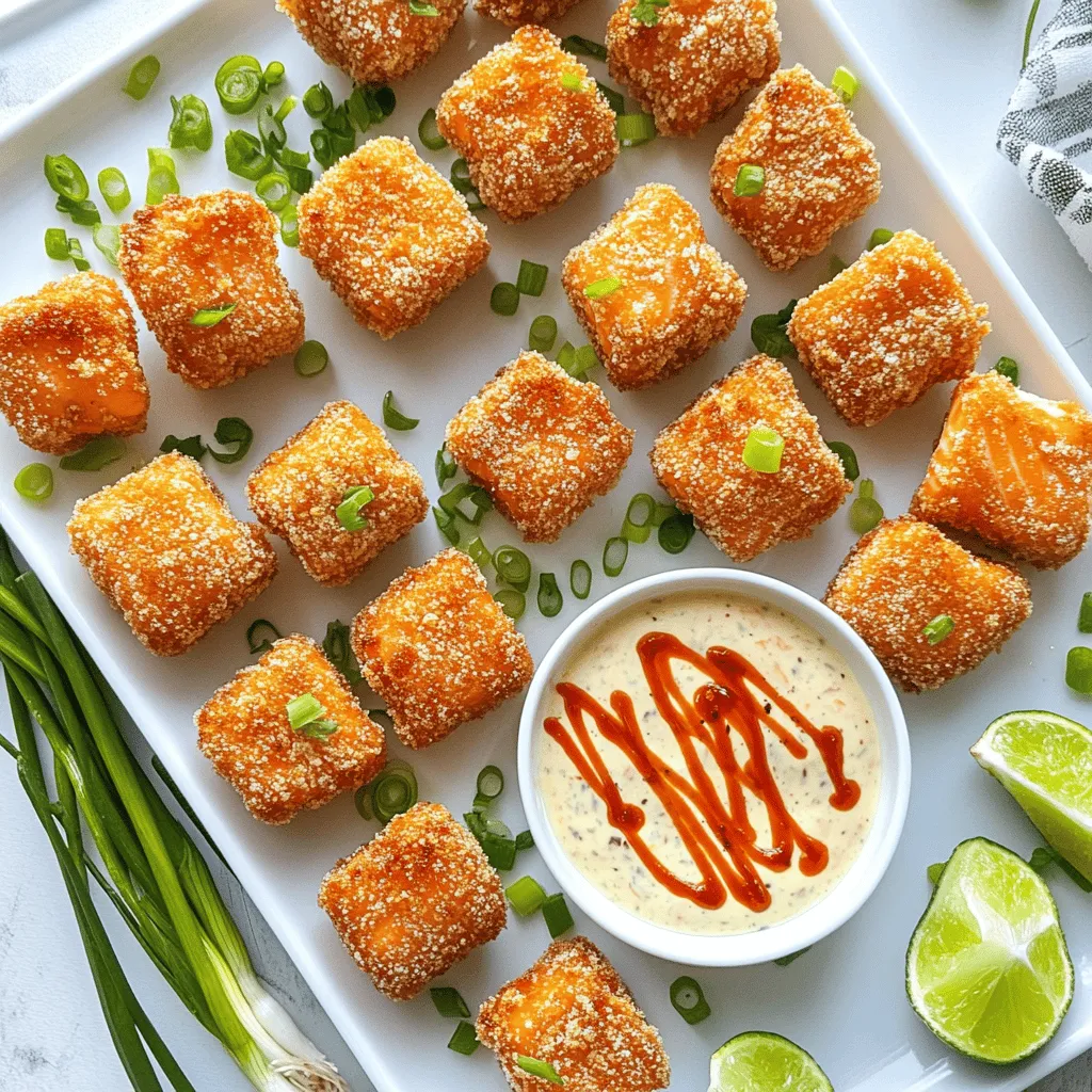 Crispy Bang Bang Salmon Bites Tasty and Simple Dish