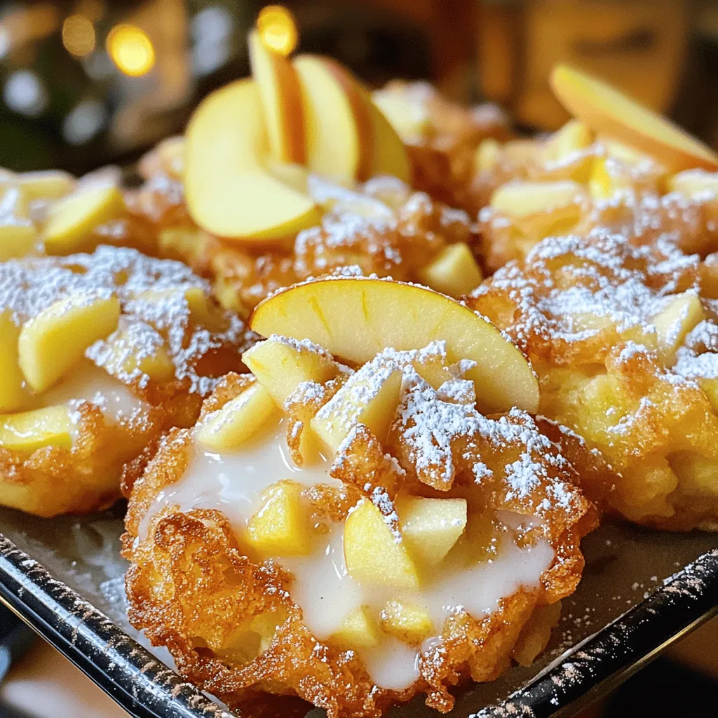 Baked Apple Fritters Delightful and Simple Treat