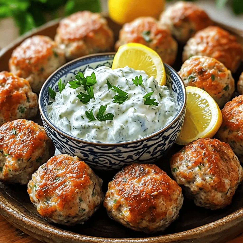 Greek Turkey Meatballs Healthy and Flavorful Recipe