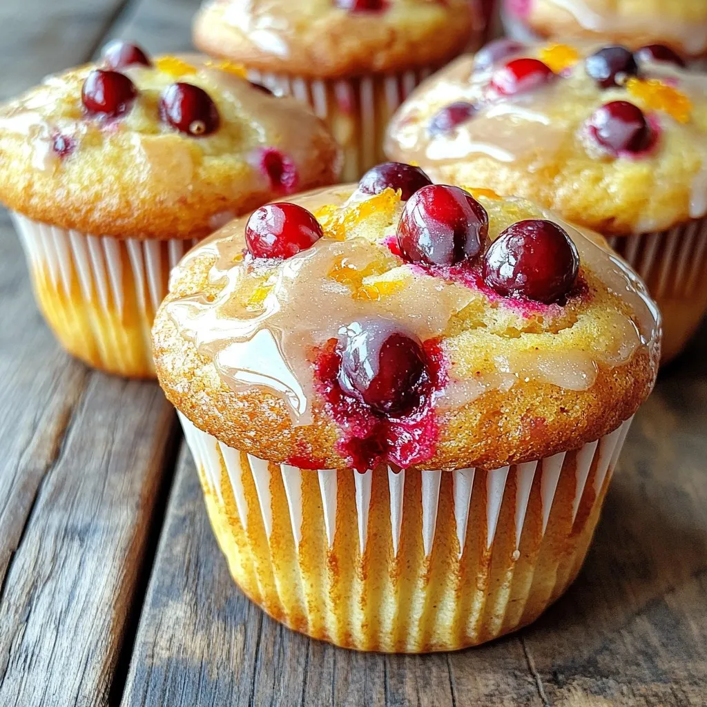 Spiced Cranberry Orange Muffins Simple and Tasty Treat
