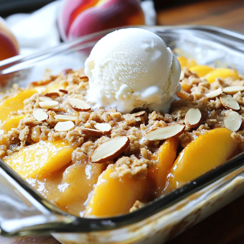 Peach Crisp Delightful Summer Dessert Recipe