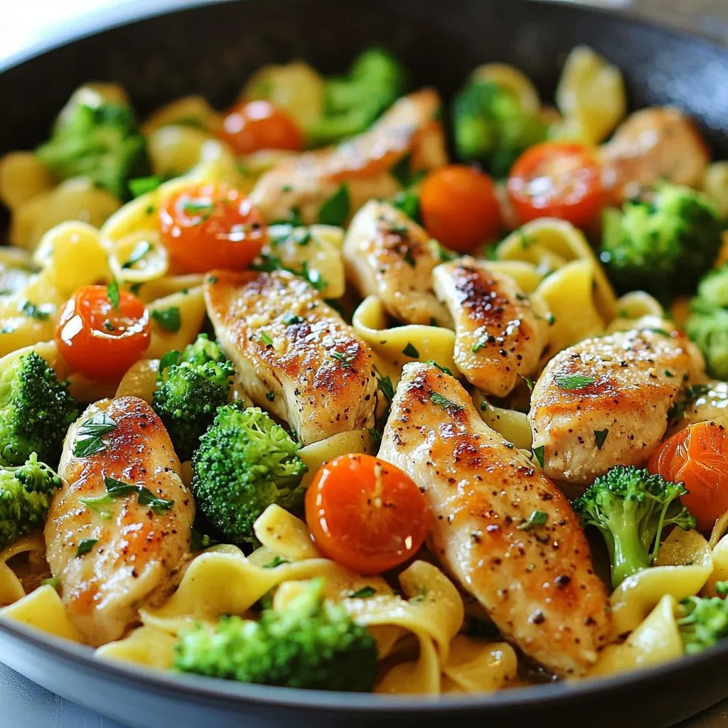 Buttered Noodle Skillet Chicken Simple and Tasty Meal